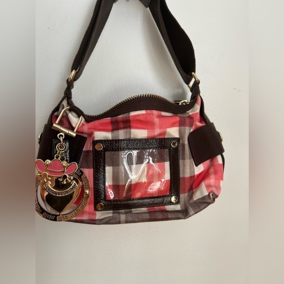 Juicy Couture Y2K Plaid Shoulder Bag Vintage - Picture 4 of 8